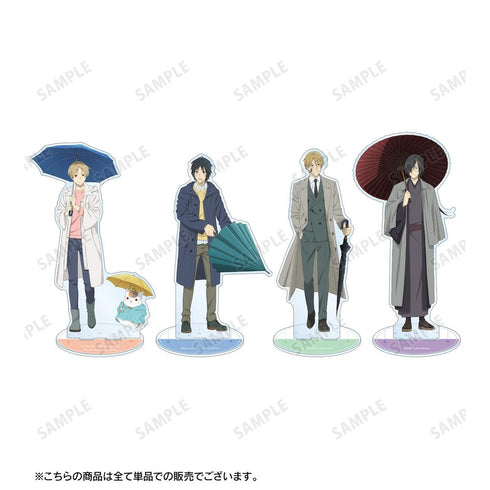 『夏目友人帳』描き下ろし 夏目貴志&ニャンコ先生 雨の日ver. 特大アクリルスタンド